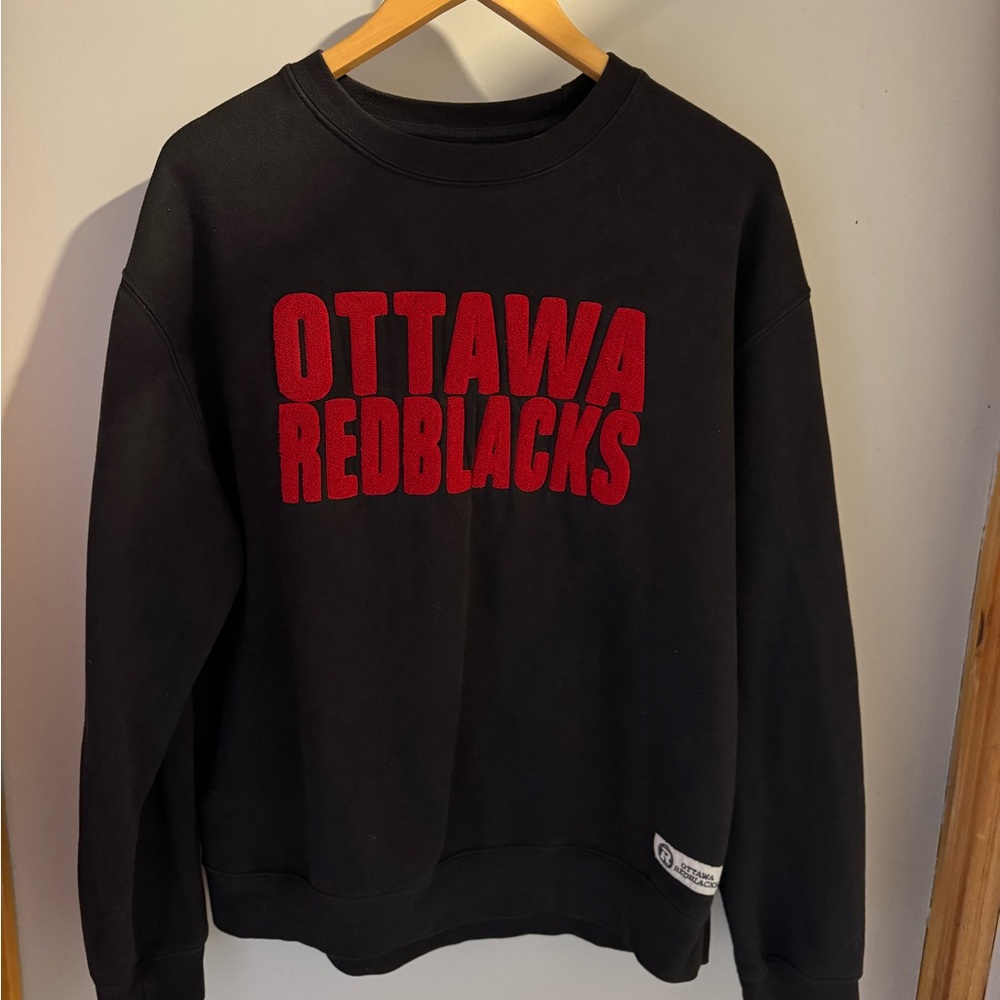 Black Ottawa Redblacks Sweater